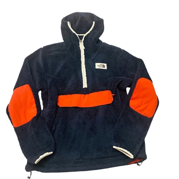 The North Face CampshireHooded Fleece Sherpa Pullover Hoodie - Mens Small - Picture 2 of 7